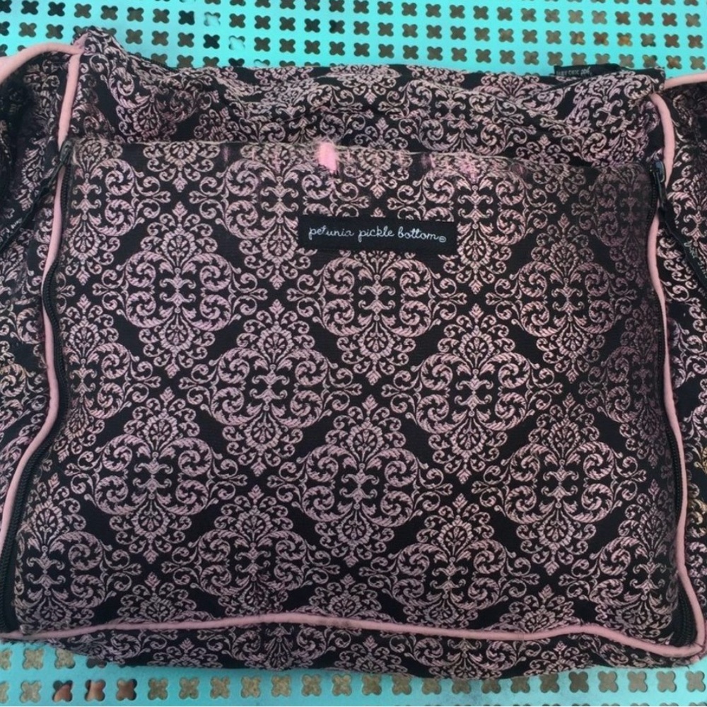 Petunia pickle bottom diaper bag pink